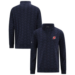 NHL Navy New Jersey Devils Levelwear Chameleon Quarter-Zip Sweatshirt