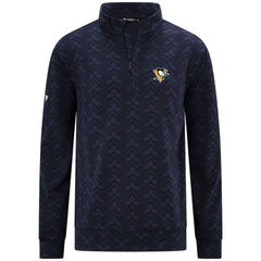 NHL Navy Pittsburgh Penguins Levelwear Chameleon Quarter-Zip Sweatshirt