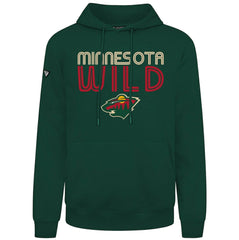 NHL Green Minnesota Wild Levelwear Podium Lanes Hoodie