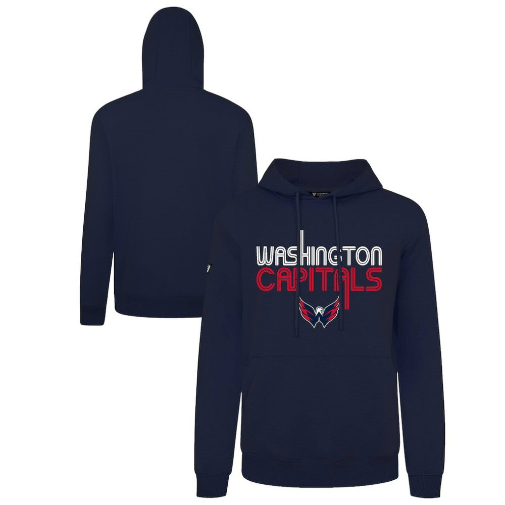 NHL Navy Washington Capitals Levelwear Podium Lanes Hoodie