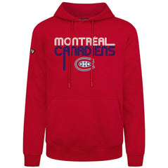 NHL Red Montreal Canadiens Levelwear Podium Lanes Hoodie