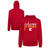 NHL Red Calgary Flames Levelwear Podium Lanes Hoodie
