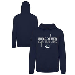 NHL Navy Vancouver Canucks Levelwear Podium Lanes Hoodie