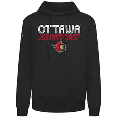 NHL Black Ottawa Senators Levelwear Podium Lanes Hoodie
