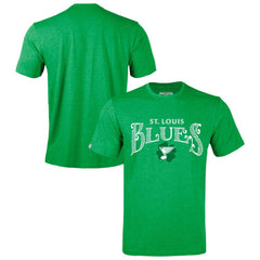 NHL Green St. Louis Blues Levelwear St. Patrick's Day Richmond T-Shirt