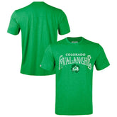 NHL Green Colorado Avalanche Levelwear St. Patrick's Day Richmond T-Shirt