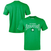 NHL Green Ottawa Senators Levelwear St. Patrick's Day Richmond T-Shirt