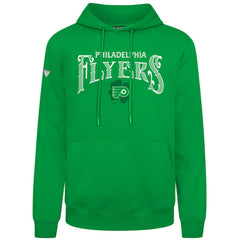 NHL Green Philadelphia Flyers Levelwear St. Patrick's Day Podium Hoodie