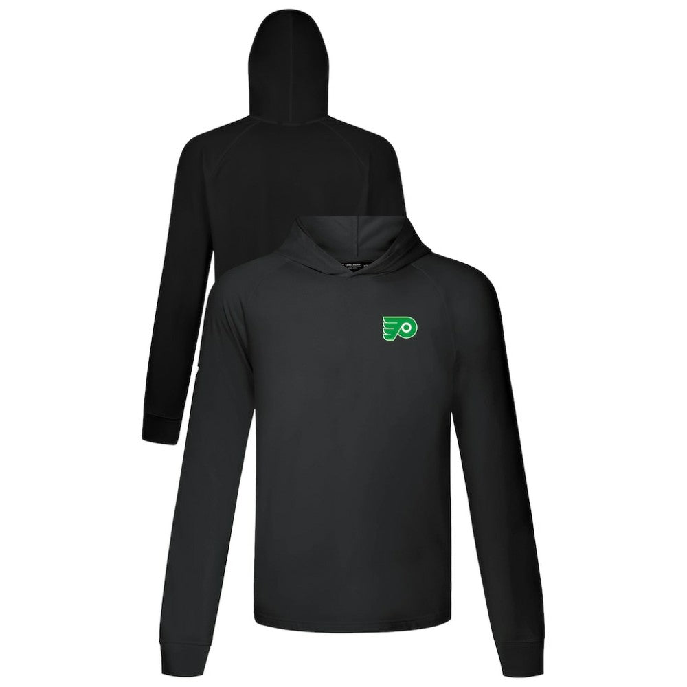 NHL Black Philadelphia Flyers Levelwear St. Patrick's Day Dimension Hoodie
