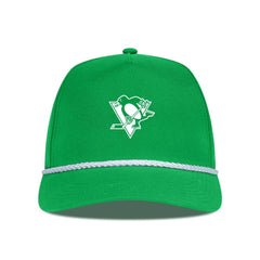 NHL Kelly Green Pittsburgh Penguins Levelwear St. Patrick's Day Gambit Rope Adjustable Hat