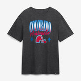 NHL Charcoal Colorado Avalanche Hometown Graphic T-Shirt