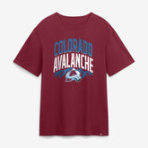NHL Burgundy Colorado Avalanche Hometown Graphic T-Shirt