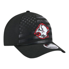 NHL Black Buffalo Sabres New Era Game Day Stealth Flag 9FORTY A-Frame Adjustable Hat