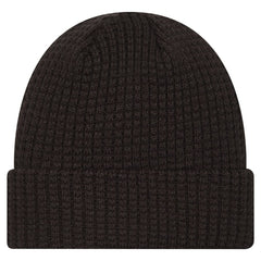 NHL Black Buffalo Sabres New Era Waffle Cuffed Knit Hat