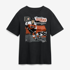 NHL Black Trevor Zegras Philadelphia Flyers Fresh Ice T-Shirt