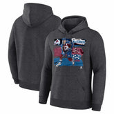 NHL Charcoal Nathan MacKinnon Colorado Avalanche Fresh Ice Hoodie