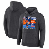 NHL Charcoal Matthew Schaefer New York Islanders Fresh Ice Hoodie