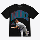 MLB Randy Johnson Arizona Diamondbacks Mitchell & Ness Photo Arch Player Graphic T-Shirt