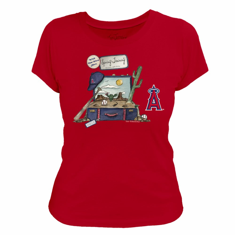 MLB Los Angeles Angels Tiny Turnip Women's 2026 Spring Training T-Shirt