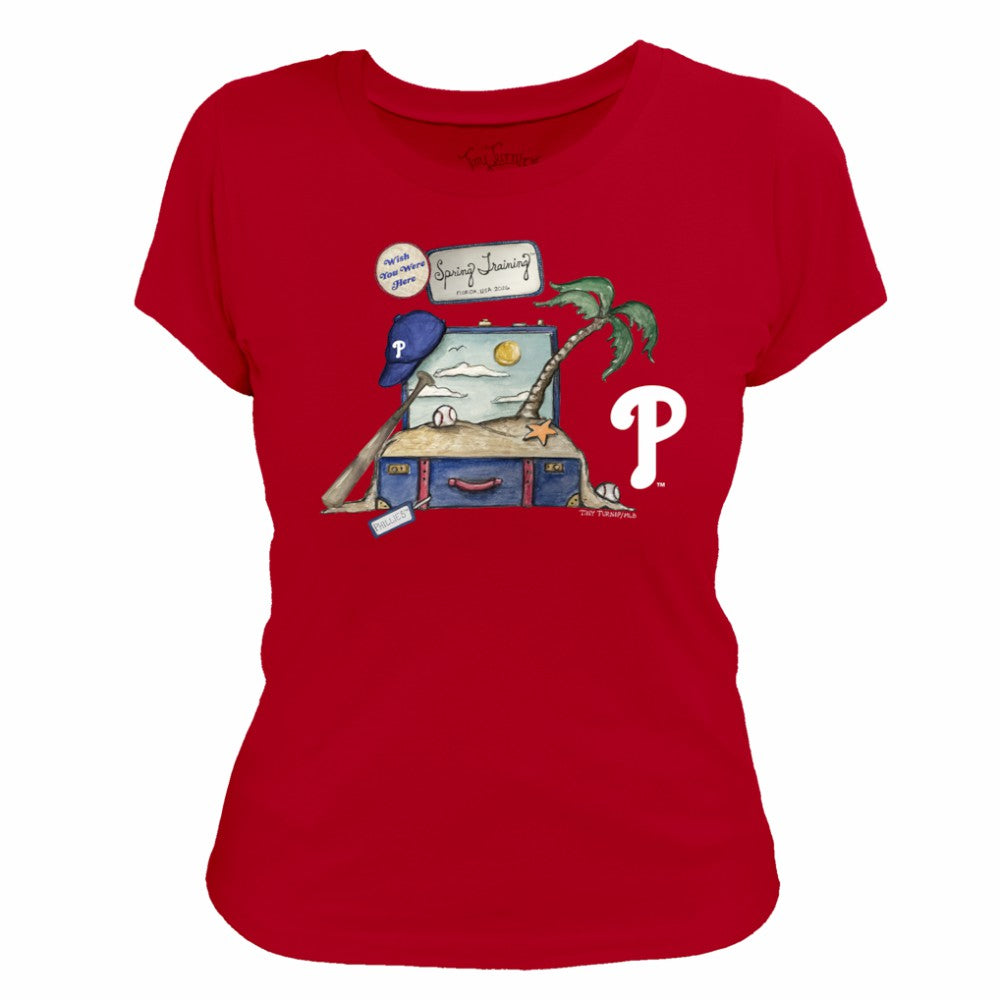 MLB Philadelphia Phillies Tiny Turnip Women's 2026 Spring Training T-Shirt