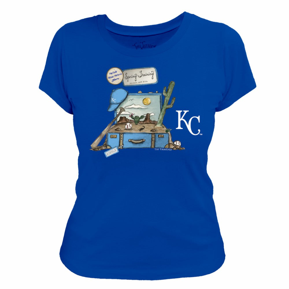 MLB Kansas City Royals Tiny Turnip Women's 2026 Spring Training T-Shirt
