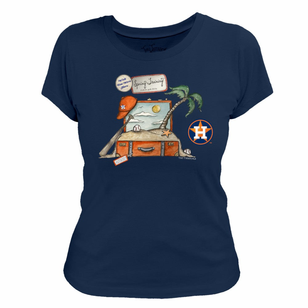 MLB Houston Astros Tiny Turnip Women's 2026 Spring Training T-Shirt