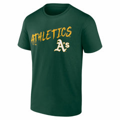 MLB Athletics Hustle Personalized Name & Number T-Shirt