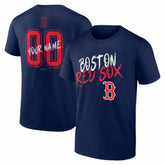MLB Boston Red Sox Hustle Personalized Name & Number T-Shirt