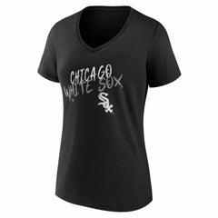 MLB Chicago White Sox Women's Hustle Personalized Name & Number V-Neck T-Shirt