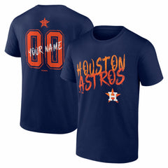 MLB Houston Astros Hustle Personalized Name & Number T-Shirt