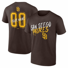MLB San Diego Padres Hustle Personalized Name & Number T-Shirt