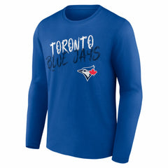 MLB Toronto Blue Jays Hustle Personalized Name & Number Long Sleeve T-Shirt