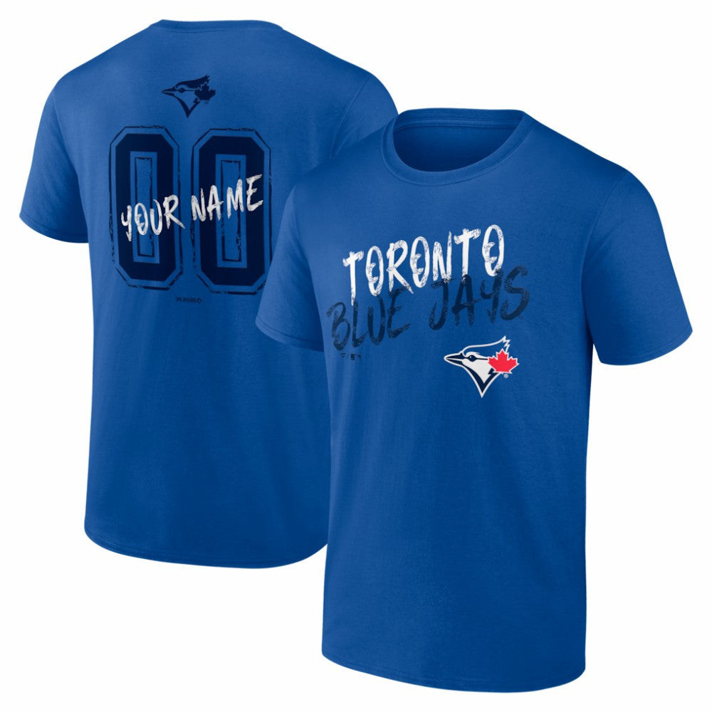 MLB Toronto Blue Jays Hustle Personalized Name & Number T-Shirt