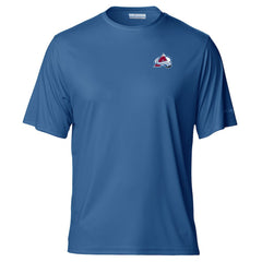 NHL Blue Colorado Avalanche Columbia PFG Terminal Tackle Omni-Shade T-Shirt