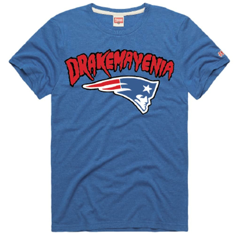 Drake Maye Homage Unisex Drakemayenia Tri-Blend T-Shirt - New England Patriots