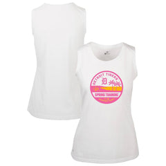 MLB Detroit Tigers Levelwear Women's Macy Spring Training Badge Bold Tank Top