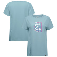 MLB Cincinnati Reds Levelwear Women's Influx Spring Training Sunrise Bold T-Shirt