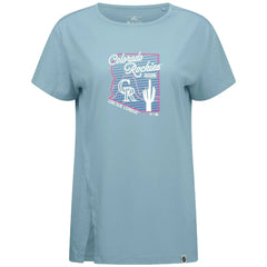 MLB Colorado Rockies Levelwear Women's Influx Spring Training Sunrise Bold T-Shirt