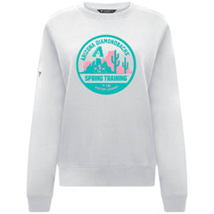 MLB Arizona Diamondbacks Levelwear Women's Yvette Spring Training Badge Bold Sweatshirt