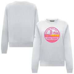 MLB Boston Red Sox Levelwear Women's Yvette Spring Training Badge Bold Sweatshirt