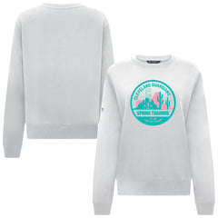 MLB Cleveland Guardians Levelwear Women's Yvette Spring Training Badge Bold Sweatshirt