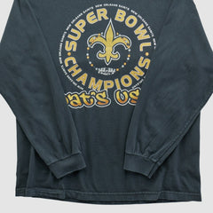 Alstyle 2010 Long Sleeve T-shirt - New Orleans Saints