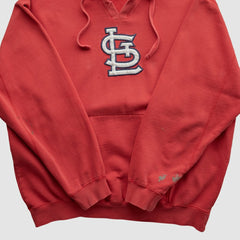 MLB St. Louis Cardinals Genuine Merchandise 2000s Hooded Pullover Sweatshirt