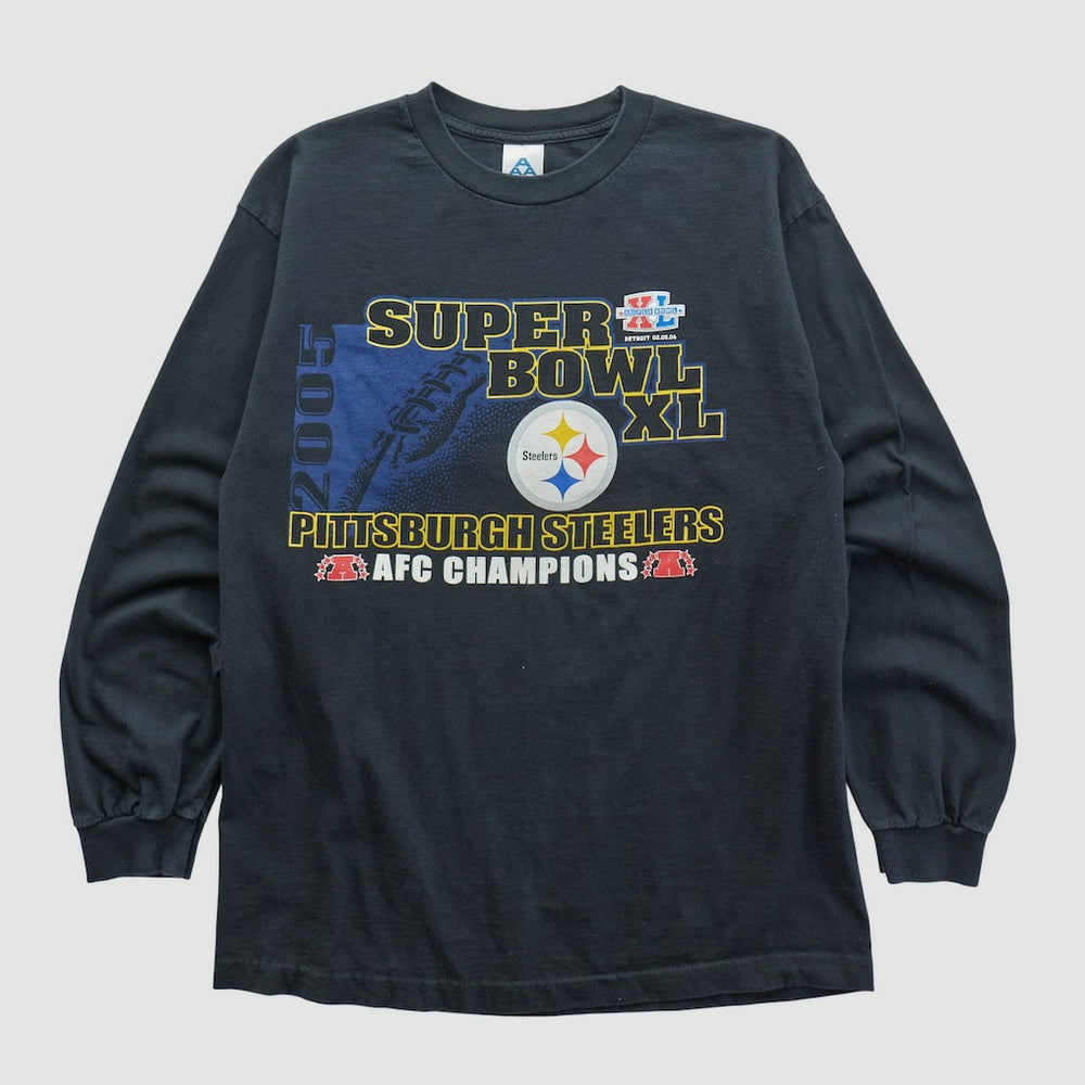 Super Bowl XL Alstyle 2006 Long Sleeve T-shirt - Pittsburgh Steelers