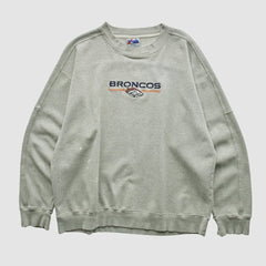 Majestic 2000s Pullover Sweatshirt - Denver Broncos