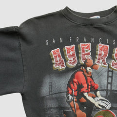 All Out Fan 90s Pullover Sweatshirt - San Francisco 49ers
