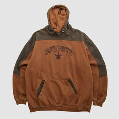 Cowboys Authentic Apparel 2000s Hooded Pullover Sweatshirt - Dallas Cowboys