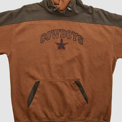 Cowboys Authentic Apparel 2000s Hooded Pullover Sweatshirt - Dallas Cowboys