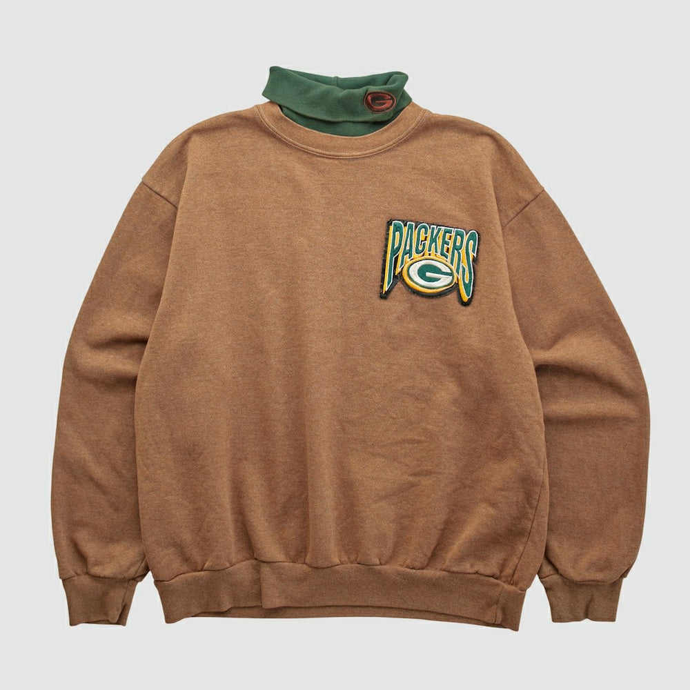 Majestic 90s Pullover Sweatshirt - Green Bay Packers