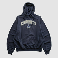 Cowboys Authentic Apparel 2010s Hooded Pullover Sweatshirt - Dallas Cowboys
